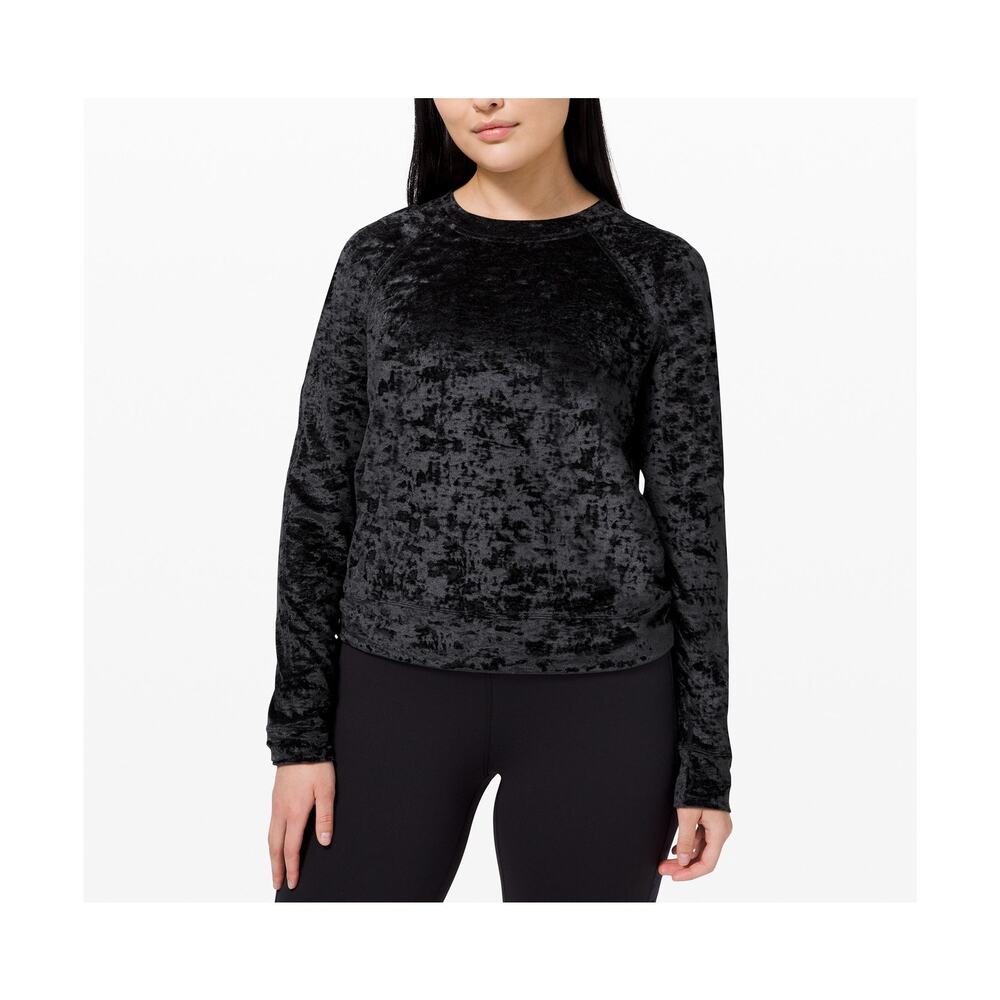 Lululemon Warm Down Black Crew Size 10 - NWT